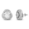 Thumbnail Image 2 of Lab-Created Diamond Twist Earring Jackets 1/2 ct tw ct tw 10K White Gold