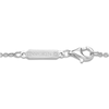 Thumbnail Image 4 of Unspoken Diamond Halo Necklace 1-7/8 ct tw 14K White Gold 18&quot;