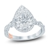 Thumbnail Image 0 of Pnina Tornai Diamond Engagement Ring 1-1/2 ct tw Pear/Marquise /Baguette/Round 14K White Gold