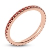 Thumbnail Image 2 of Juliette Maison Natural Garnet Eternity Ring 10K Rose Gold