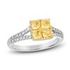 Thumbnail Image 0 of Le Vian Sunny Yellow Diamond Ring 1 ct tw Round 14K Vanilla Gold