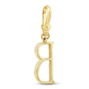 Thumbnail Image 1 of Charm'd by Lulu Frost Diamond Letter B Charm 1/8 ct tw Pavé Round 10K Yellow Gold