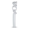 Thumbnail Image 2 of Diamond Split Ring 1/10 ct tw Round 14K White Gold