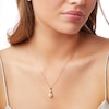 Thumbnail Image 4 of Yoko London White Akoya Cultured Pearl Necklace 1/3 ct tw Diamonds 18K Yellow Gold 18&quot;