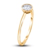 Thumbnail Image 2 of Diamond Solitaire Engagement Ring 1/4 ct tw Bezel-Set Round 14K Yellow Gold (I2/I)