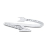 Thumbnail Image 3 of Diamond Arrow Ring 1/20 ct tw Round 10K White Gold