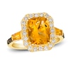 Thumbnail Image 0 of Le Vian Natural Citrine Ring 3/8 ct tw Round 14K Honey Gold