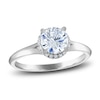 Thumbnail Image 1 of Diamond Engagement Ring 1-1/6 ct tw Round Platinum