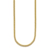 Thumbnail Image 1 of High-Polish Wheat Chain Necklace 24K Yellow Gold 18" 4.0mm