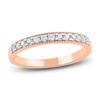 Thumbnail Image 3 of Round & Baguette-Cut Diamond Bridal Set 1 ct tw 14K Rose Gold