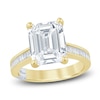 Thumbnail Image 0 of Pnina Tornai Lab-Created Diamond Emerald-Cut Engagement Ring 5-5/8 ct tw 14K Yellow Gold