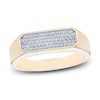 Thumbnail Image 0 of Men's Diamond Pavé Fashion Ring 1/5 ct tw 10K Yellow Gold
