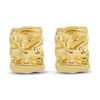 Thumbnail Image 1 of Sculpted Rectangle Earrings 14K Yellow Gold 20.4mm