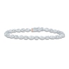 Thumbnail Image 1 of Pnina Tornai Marquise & Round Lab-Created Diamond Link Bracelet 7-1/4 ct tw 14K White Gold 7&quot;