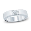 Thumbnail Image 1 of Pnina Tornai Men's Emerald-Cut Lab-Created Diamond Solitaire Anniversary Band 1-5/8 ct tw 14K White Gold