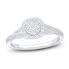 Thumbnail Image 0 of Multi-Diamond Cushion-Shaped Promise Ring 1/3 ct tw 10K White Gold