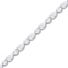 Thumbnail Image 2 of Pear-Shaped & Round-Cut Lab-Created Diamond Bracelet 2-3/4 ct t 14K White Gold 7&quot;