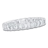 Thumbnail Image 0 of Certified Emerald-Cut Diamond Eternity Band 2 - 2-3/8 ct tw Platinum