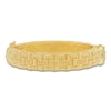 Thumbnail Image 1 of Italia D'Oro Basket Weave Bangle Bracelet 14K Yellow Gold