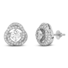 Thumbnail Image 2 of Lab-Created Diamond Twist Earring Jackets 1/3 ct tw ct tw 10K White Gold