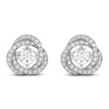 Thumbnail Image 3 of Lab-Created Diamond Twist Earring Jackets 1/3 ct tw ct tw 10K White Gold