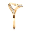 Thumbnail Image 3 of J'Lure Lab-Created Diamond Contour Wedding Band 1/6 ct tw 18K Yellow Gold