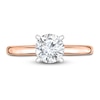 Thumbnail Image 2 of Diamond Solitaire Engagement Ring 5/8 ct tw Round 14K Rose Gold (I2/I)