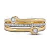 Thumbnail Image 2 of Diamond Stackable Ring 1/8 ct tw Round 14K Yellow Gold