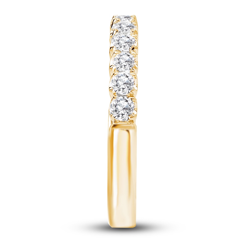 Main Image 3 of Diamond Anniversary Band 1/2 ct tw Round 14K Yellow Gold