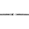 Thumbnail Image 1 of Men's Solid Wheat Chain Necklace Black Ion-Plated Stainless Steel 24" 5mm