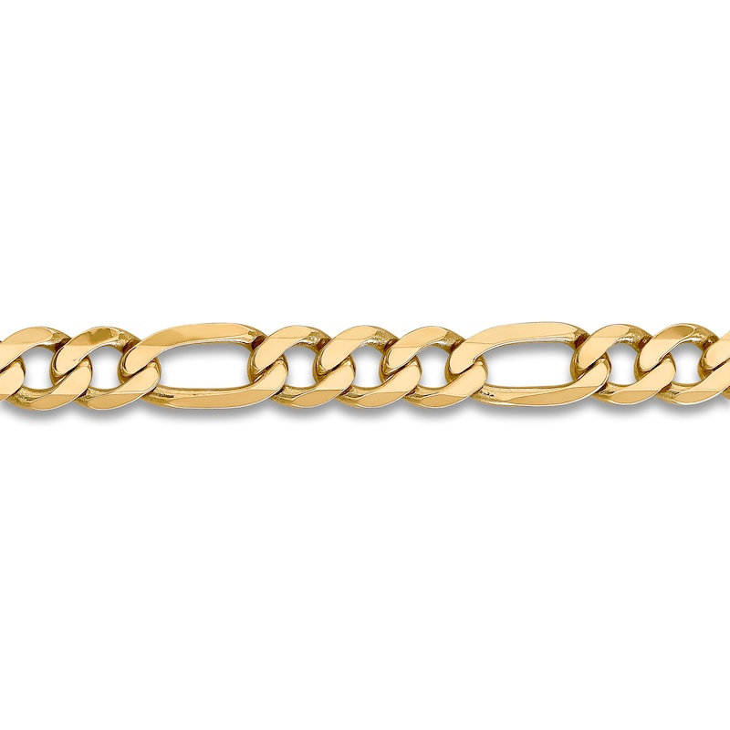 Diamond-Cut Solid Rope Chain Necklace 14K Yellow Gold 24 8.0mm