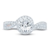 Thumbnail Image 2 of Pnina Tornai Lab-Created Diamond Engagement Ring 1-1/2 ct tw Round 14K White Gold
