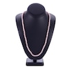 Thumbnail Image 3 of Freshwater Pink Cultured Pearl Strand Necklace 14K Yellow Gold 42&quot;