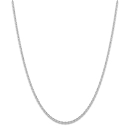 Solid Singapore Chain 1.9mm Sterling Silver 24&quot;