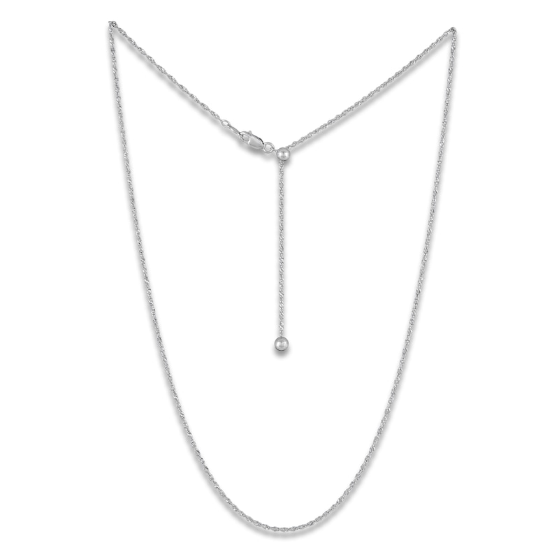 Solid Singapore Chain 1.9mm Sterling Silver 24"