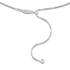 Thumbnail Image 1 of Solid Box Chain Necklace 1mm Sterling Silver 20"