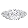 Thumbnail Image 2 of Lab-Created Round-Cut Diamond Engagement Ring 2-1/2 ct tw 14K White Gold