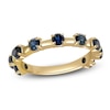 Thumbnail Image 1 of Natural Blue Sapphire Stackable Ring 14K Yellow Gold