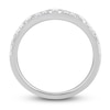 Thumbnail Image 3 of Diamond Anniversary Band 1/2 ct tw Round 14K White Gold