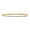 Thumbnail Image 1 of Diamond Bar Bangle Bracelet 1 ct tw 14K Yellow Gold