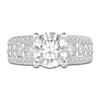 Thumbnail Image 3 of Round Diamond Engagement Ring 2-1/4 ct tw 14K White Gold