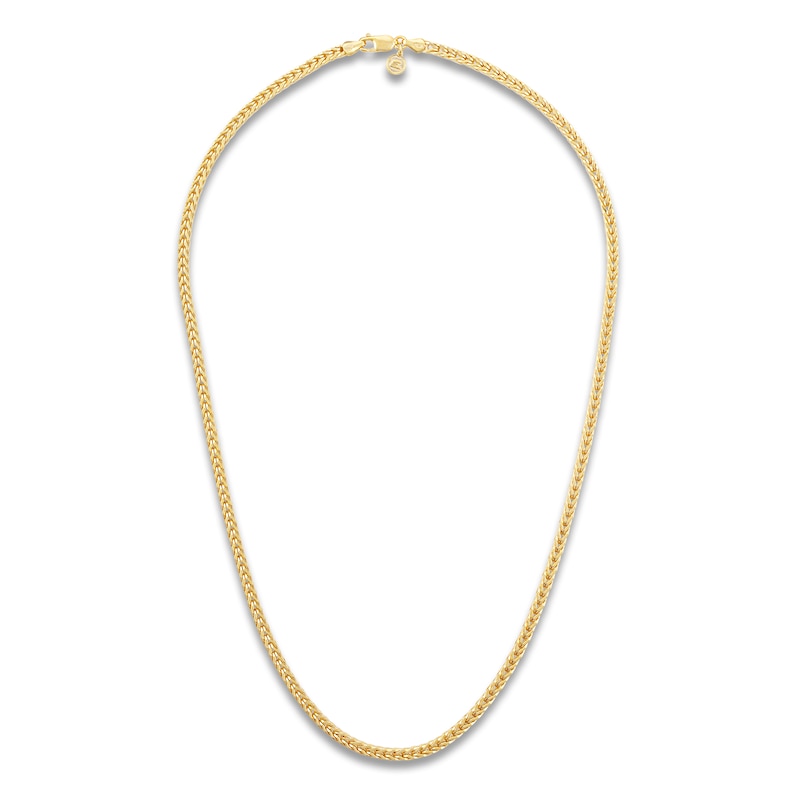 Main Image 6 of 1933 by Esquire Men's Natural Onyx Necklace Box Set 14K Yellow Gold-Plated Sterling Silver 26.15mm