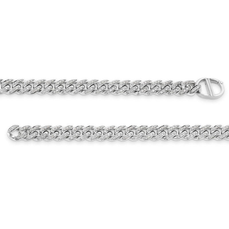 Alessi Domenico Diamond Bracelet 1 ct tw 18K White Gold 7"