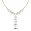 Thumbnail Image 1 of Pnina Tornai Pear-Shaped & Round Diamond Necklace 2 ct tw 14K Yellow Gold