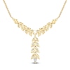 Thumbnail Image 3 of Pnina Tornai Pear-Shaped & Round Diamond Necklace 2 ct tw 14K Yellow Gold