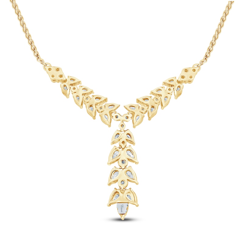 Main Image 3 of Pnina Tornai Pear-Shaped & Round Diamond Necklace 2 ct tw 14K Yellow Gold