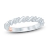 Thumbnail Image 1 of Pnina Tornai Diamond Twist Stackable Band 1/5 ct tw 14K White Gold