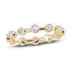 Thumbnail Image 1 of Juliette Maison Natural White Sapphire Ring 10K Yellow Gold