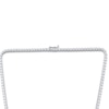 Thumbnail Image 2 of Graduated Diamond Tennis Necklace 3 ct tw Round 14K White Gold 18"