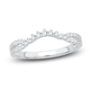 Thumbnail Image 0 of Diamond Contour Anniversary Band 1/5 ct tw Round 14K White Gold